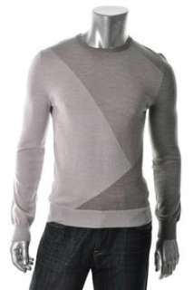 Hugo Boss NEW Mens Pullover Sweater Gray Wool M  