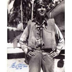  Glenn Bowers Boyington Blacksheep Squadron Autograph 