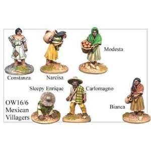  Old West Mexican Villagers (6) 