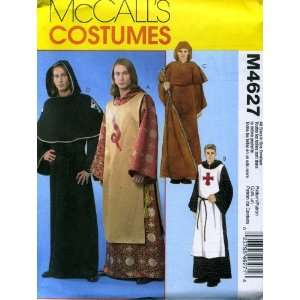  McCalls Costumes Mens Robe Renaissance Wizard Sewing 
