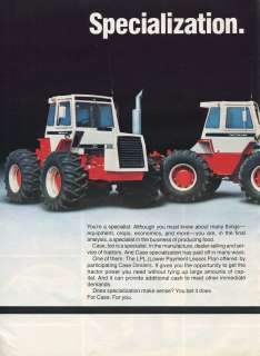 1978 Case 2870 2670 & 2470 2 Page Farm Tractor Ad  