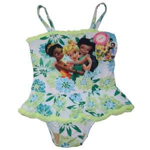  Disney Tinkerbell Swim Suit Bathing Suit Toddler Girl Size 