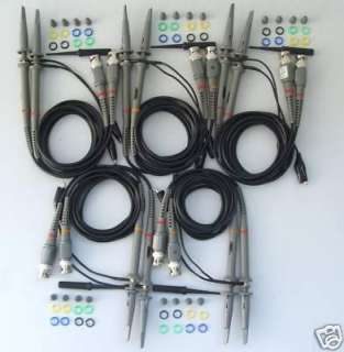 10 100MHZ x10 x1 Oscilloscope clip probes Tektronix HP  