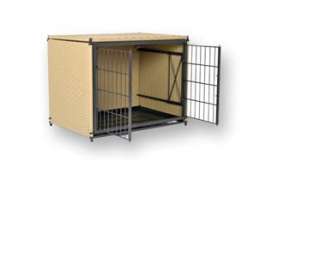 Side Opening Dog Crate Wicker House pen kennel 4 sizes  
