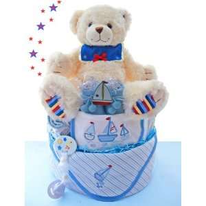  Sail Away Baby Gift Basket   Great Gift Baby
