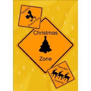 Christmas Road Signs   100 Cards