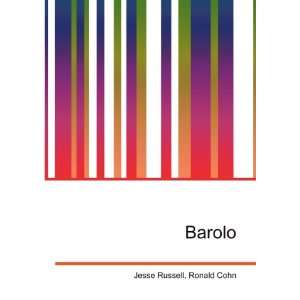  Barolo Ronald Cohn Jesse Russell Books