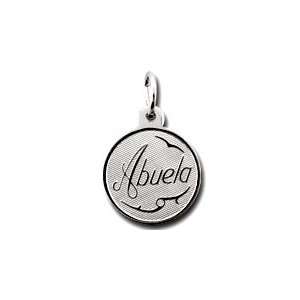  Rembrandt Charms Abuela Charm, 14K White Gold Jewelry