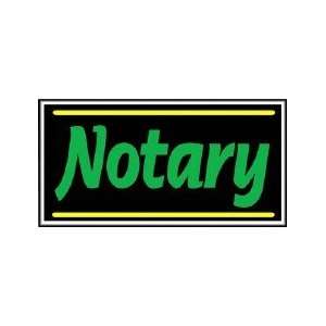  Notary Backlit Sign 20 x 36