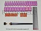 TIG Welding Torch WP SR PDA DB 9 20 25 consumable and tungsten 