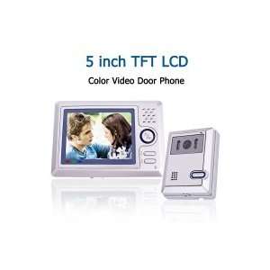  Wired 5 LCD Four Wires Handfree Color Video Doorbell 