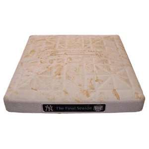 Game Used New York Yankees 1st Base from 4 2 08. MLB Authenticated 