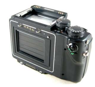 Contax 645 AF camera bo dy   with a MFS 2 focusing screen   serial 