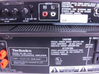 Technics SU V57 Integrated Amplifier Receiver w/ ST S77  