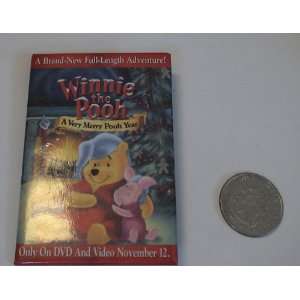  Disney Winnie the Pooh Promotional Movie Button 