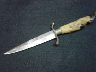ANTIQUE GERMAN HUNTING DAGGER KNIFE PRE WWII MADE  