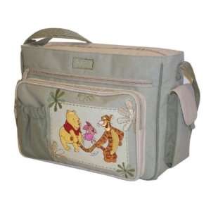  Disney Winnie the Pooh Postcard Large Diaper Bag 