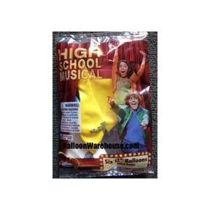  High School Musical Balloons   6 per Package Health 