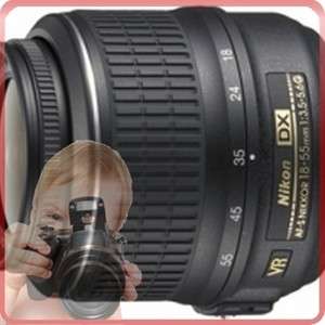 Nikon AF S 18 55mm f/3.5 5.6G VR DX NIKKOR Lens New 018208021703 