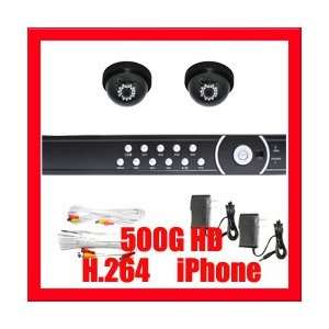  Professional 4 Channel DVR with 2 x 1/4 Sharp CCD, 420 TV 
