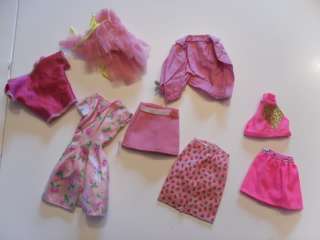 Large lot 53 un. PINK   BARBIES CLOTHES Sport Evening Cocktail Day to 