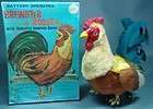   JAPAN BATTERY OPERATED BREWSTER THE ROOSTER NMIB WATCH VIDEO