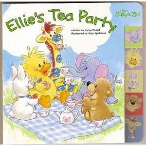  Little Suzys Suzys Zoo Ellies Tea Party Tabbed Board Book 