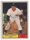 1961 NY Yankee Bob Turley 61 WSC Signed Baseball  