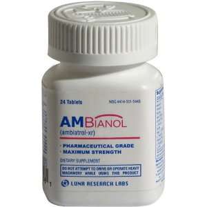  Luna Research Labs AMBianol, 24 tablet Bottle Health 