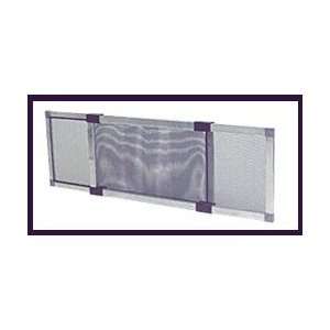  Adjustable Window Screens 10 High (19 3/4 to 37) Silver 