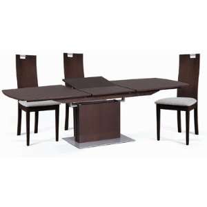   510010S Cafe 38 5 Piece Extended Dining Table Set Furniture & Decor
