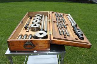 Huge Greenfield Little Giant Tap & Die Set PipeThread  