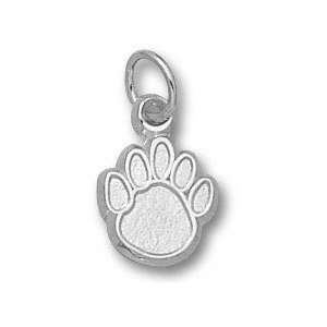  Penn State Nittany Lions Solid Sterling Silver Paw 3/8 