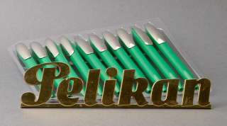 10 Pelikan ball point pens #K21Enjoy elegant dark green color MINT 