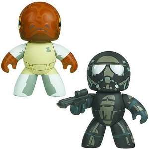   Wars Mighty Muggs Admiral Ackbar & Shadow Trooper Set Toys & Games
