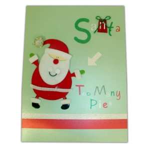  Santa, Too Many Pies Burgoyne Card 