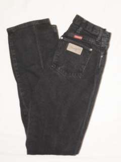 Ladies Wrangler Jeans size 11 x 36 slim black tall  
