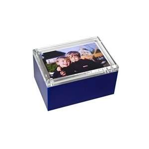 Tara Wilson Designs 4 x 6 lucite box, blue