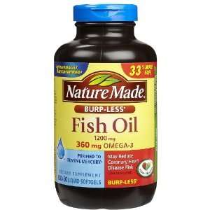   Made Fish Oil 1200mg 360mg Omega 3 200 Softgels 031604026578  