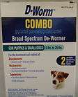Worm Broad Spectrum De Wormer Combo 2 Chewable Small Dog & Puppies