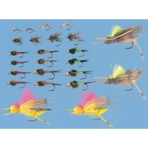  Fishing Umpqua 24 Piece John Barr Hopper, Copper, Dropper 