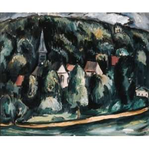  Hand Made Oil Reproduction   Marsden Hartley   32 x 26 