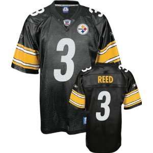  Jeff Reed Black Reebok NFL Replica Pittsburgh Steelers 