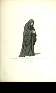 1860 MEDIEVAL COSTUME by Paul Mercuri~Paid CRIER~WEEPER  