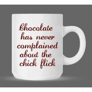  Chocolate Loves the Chick Flick   11oz Coffee Mug Cup 