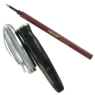 New Hauser Germany Brown Metallic Ballpoint Pen  