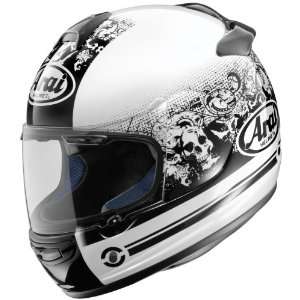  Arai Helmets Vector 2 Graphics Helmet, Thrill White, Size 