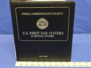 Postal Commemorative Society U.S. First Day Covers X61  
