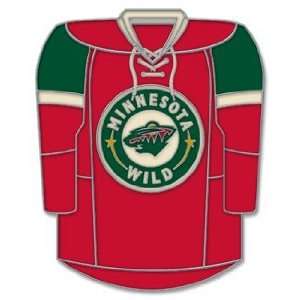    NHL Minnesota Wild Lapel Pin   Jersey Style