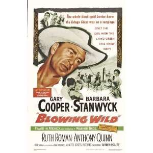  Blowing Wild (1954) 27 x 40 Movie Poster Style A